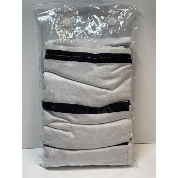 Canopy Couture Infant Car Seat Canopy In Black Stripes New - Picture 4 of 4